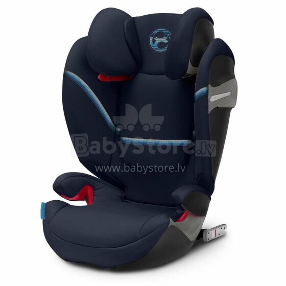Cybex Solution S-Fix Art.520000580 tamsiai mėlyna vaikiška automobilinė kėdutė (15-36kg)