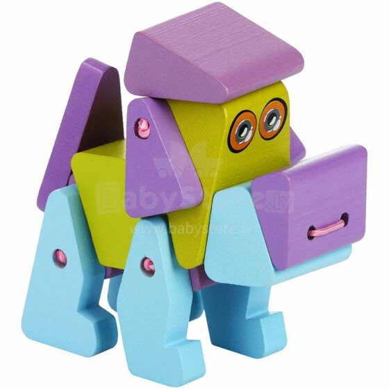 Cubika Art.LA-2 Деревянная игрушка Акробат собака