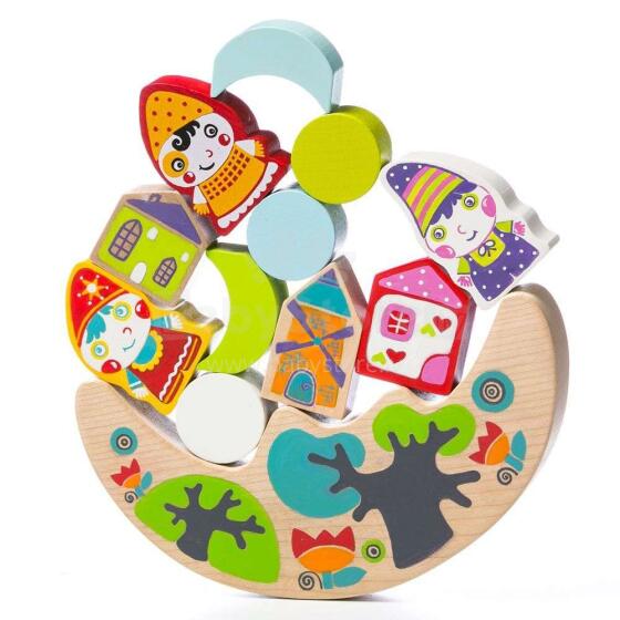 Cubika Art.113076 Koka rotaļlieta Līdzsvars