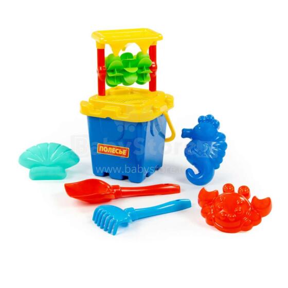 Polesie Sand Toys Art.35455  Smilšukastes piederumi