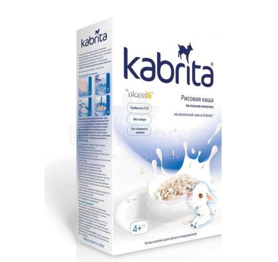 Kabrita Art.600115 Bērnu rīsu piena biezputras 4 mēn+, 180 g