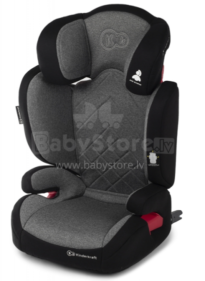 „KinderKraft Xpand Isofix Grey Art“. KKKFXPANGRY0000 vaiko automobilinė kėdutė 15-36 kg.
