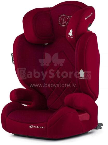 KinderKraft Xpand Isofix Red Art.KKFXPANRED0000 Детское автокресло (15-36 kг)