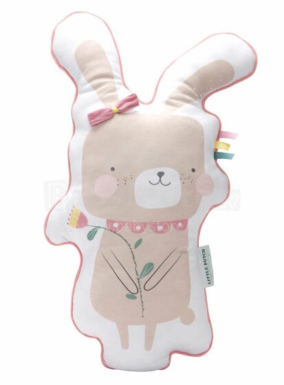 Little Dutch Pillow Rabbit Art.4503 Pink Dekoratīvais spilvens