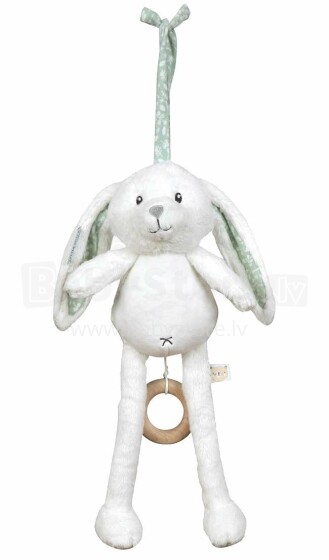 Little Dutch Musical Rabbit Art.4626 Piekarināmā mūzikālā rotaļlieta bērnu ratos/gultai