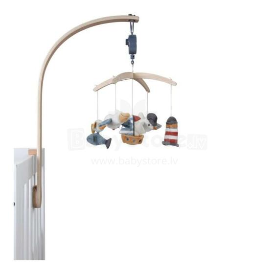 Little Dutch Wooden Musicale Mobile Art.LD8600 Sailor mūzikalais karuselis