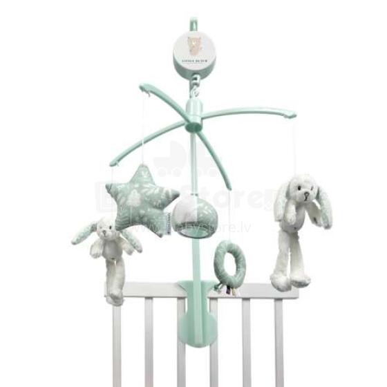 Музыкальная карусель Little Dutch Rabbit Mint Art.4638