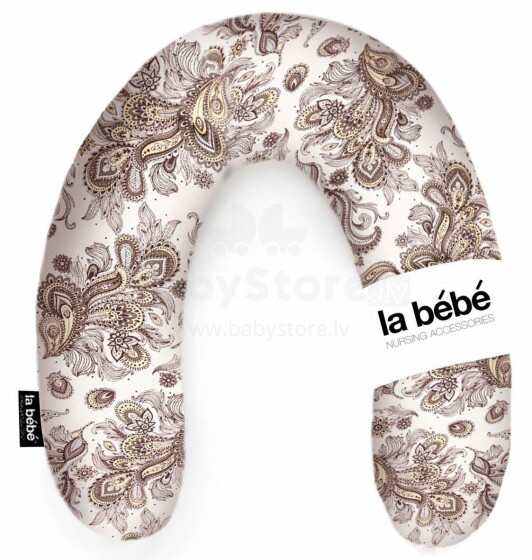 La Bebe™ Rich Maternity Pillow Memory Foam Art.113565 Eastern Mod, Pillow with memory foam filling, 30x104 cm