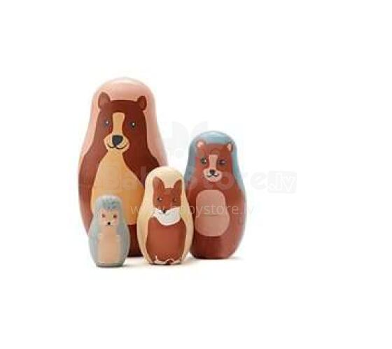 Little Concept  Matryoshka  Art.1000200  Деревянная развивающая игрушка-матрёшка