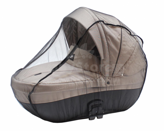NordBaby Mosquito Net Art.179019 Black  Москитная сетка на коляску универсальная