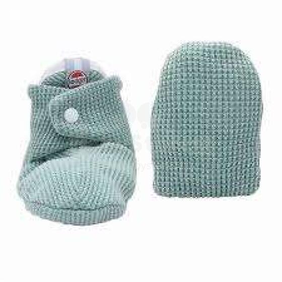 Lodger Slipper Ciumbelle Art.SLC080 Silt Green kokvilnas čībiņas 3-6 mēn.