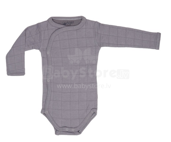 Lodger Romper Solid Art.RS078 Donkey  Бодик с длинным рукавом, 100% трикотаж