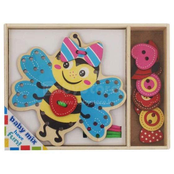 BabyMix Art.WTS-17-H1229 Attīstošā koka pinīte
