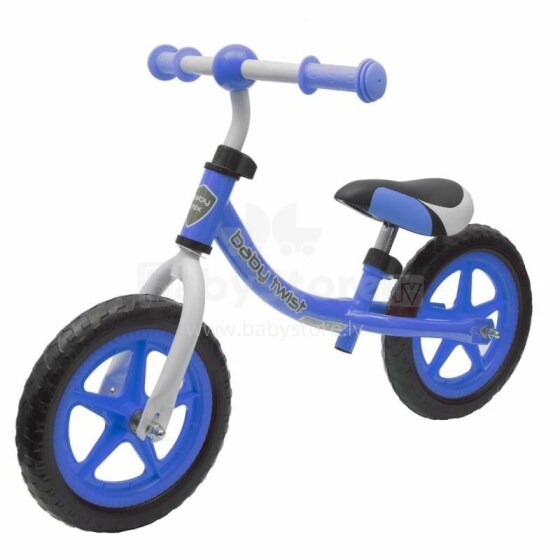 „BabyMix“ balansinis dviratis Art. LGC-WB-08 „Azure“ vaikų motoroleris su metaliniu rėmu 12