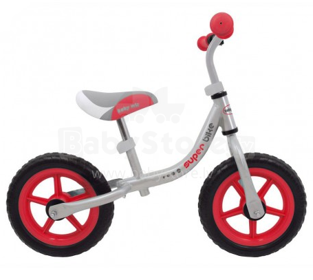 BabyMix Balance Bike Art.LGC-WB-06 Red Bērnu skrējritenis ar metālisko rāmi 12''