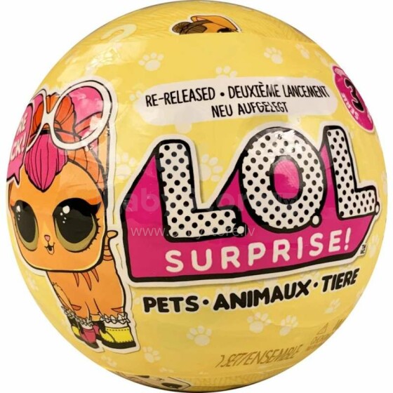 LOL Surprise Pets Art. 571377 Pūkuotos žaislų figūros