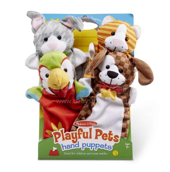 Melissa&Doug Hand Puppets Art.19084   Augstvērtīga plīša rokas Lelle
