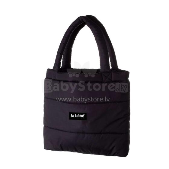 La bebe™ Universal bag 48x51 Art.114125 Black Универсальная сумка для мамы/Сумка на коляску
