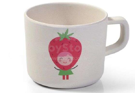 Fissman Strawberry Art.8359  Детская кружечка  (бамбуковое волокно)