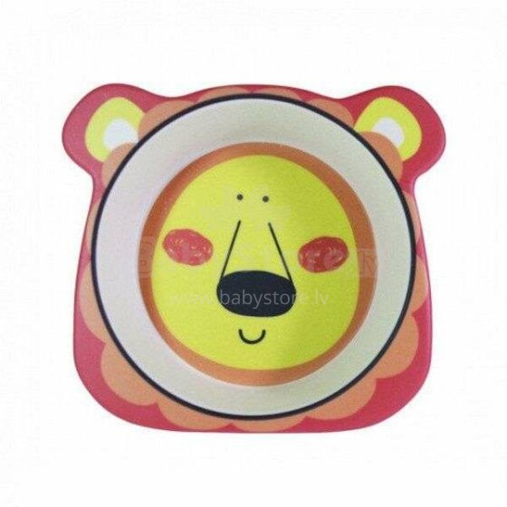 Fissman Lion  Art.9470  Детская глубокая тарелочка  (бамбуковое волокно)