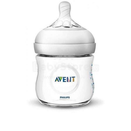 Philips Avent Natural Art.SCF030/17 Бутылочка для кормления  c медленным потоком , 0M+,125мл