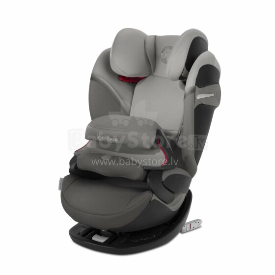 Cybex Pallas S-Fix Art. 520000557 Soho pilka vaikiška kėdutė automobiliui (9-36 kg)