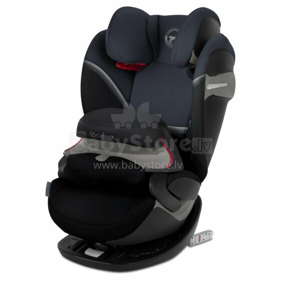 Cybex Pallas S-Fix Art.520000559 Granite Black   Bērnu autokrēsliņš (9-36 kg)