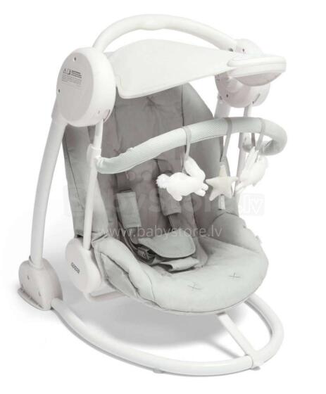Mamas&Papas WTTW Art.114667 Šūpuļkrēsls ar regulējamo ātrumu, mūziku un rotaļlietu loku