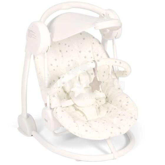 Mamas&Papas WUAS Art.114668 Šūpuļkrēsls ar regulējamo ātrumu, mūziku un rotaļlietu loku
