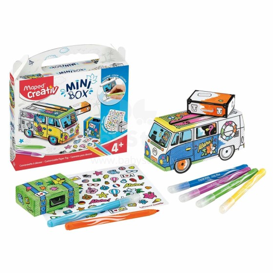 Maped Creativ Paper Toy  Art.40165206 krāsošanas komplekts