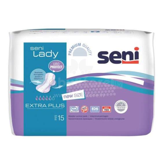 Seni Lady Extra Plus Art.114804 урологические прокладки, 15 шт.