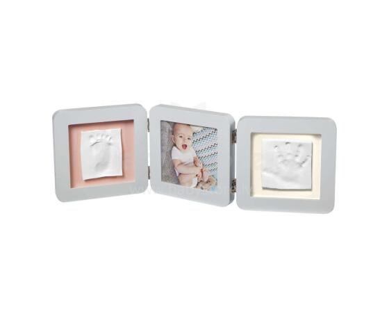 Baby Art Hand and Foot Print  Art.3601095300  Рамочка тройная  для изготовления слепка