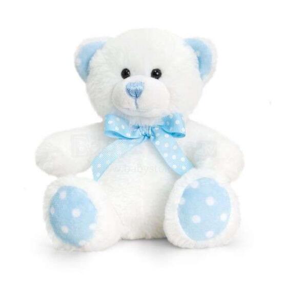 KeelToys Art.SN0776 Augstvērtīga mīksta plīša rotaļlieta Bear Blue