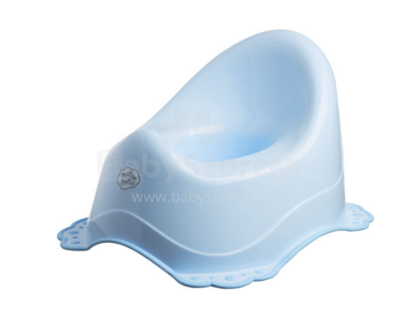 Maltex Classic Art.7200/20 Light blue/Blue Bērnu podiņš ar neslīdošo gumīju