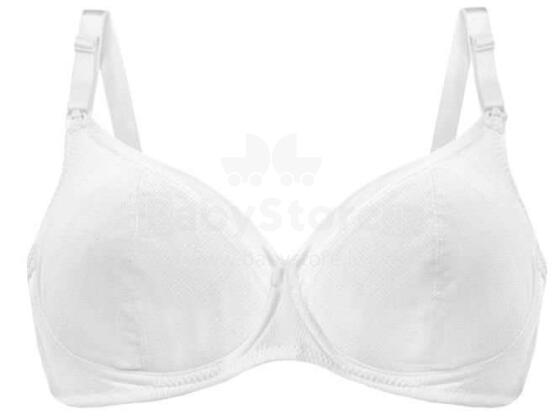 White krūšturis  Art.2621 grūtnieču/barošanas krūšturis ar atpogājamu lencīti