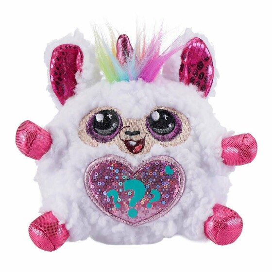 Rainbocorns Sparkle Heart Art.9204SQ1 Высококачественная игрушка плюшевая-сюрприз с аксессуарами