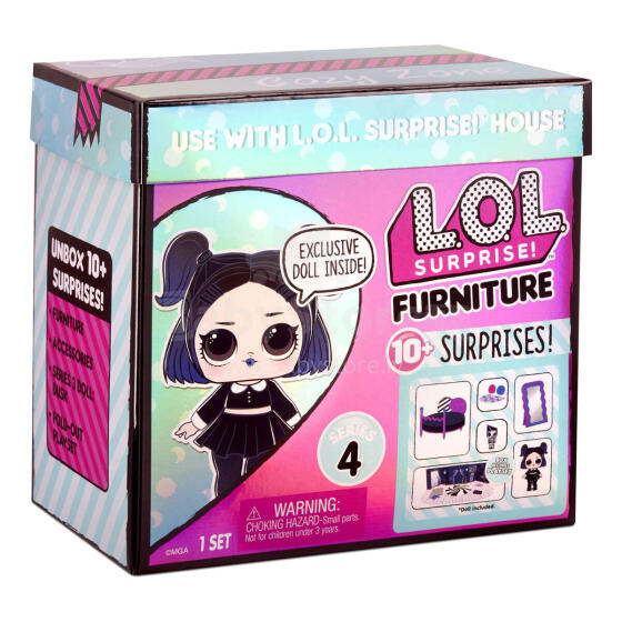 LOL Surprise Art.561736 Набор-сюрприз LOL Surprise Стильный интерьер Кабинет Леди