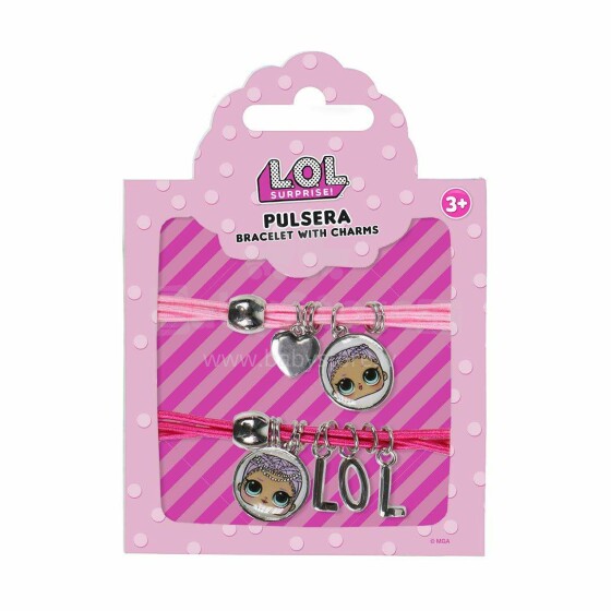 Cerda LOL  Jewellery Set Art.FL22066 Детский браслет для девочки