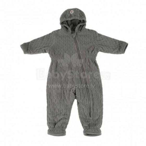 Lodger Skier Empire Fleece Art.SK 601_3-6 Sharkskin  Детский комбинезон с капюшоном 3-6 мес.