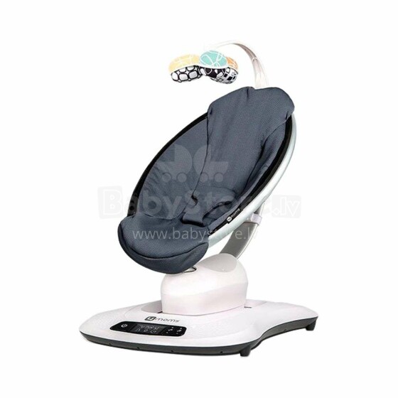 4moms MamaRoo® Infant Seat 4.0  Art.17840 Cool Mesh электронное детское кресло/умные качели ФоМамс