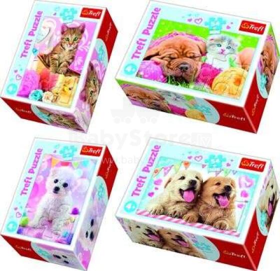 Trefl Mini Puzzle Art.54172T Puzle,54 gab