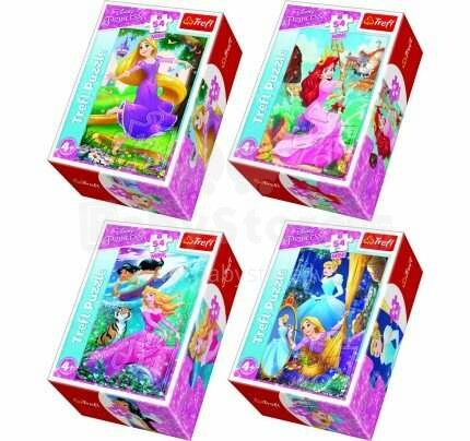 Trefl Mini Puzzle Princesses Art.54175T  Mõistatus, 54 tk