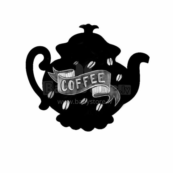 „Becrea Teapot Art.A3M5“ kreidos magneto lenta
