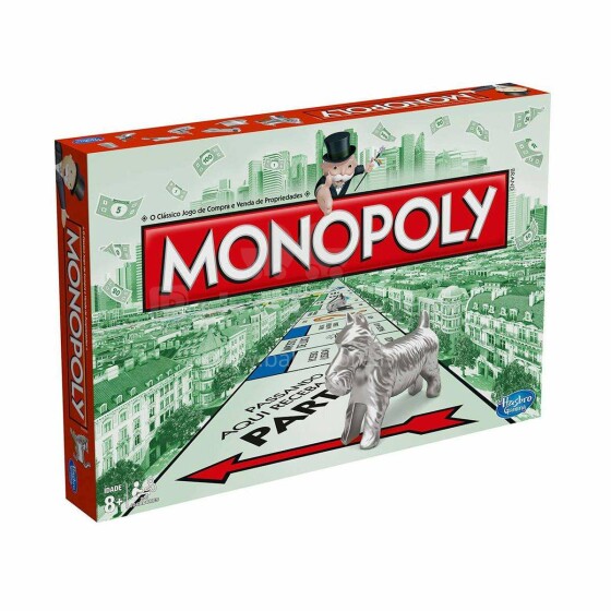 Hasbro Monopoly Art.C1009LAT  galda spēle (LV)