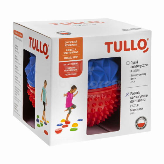 Tullo Art.483 резиновая подушка для баланса 2 шт.