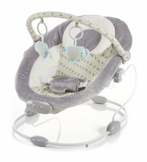 BabyMix Baby Bouncer Art.BR245-3Grey supamoji kėdė