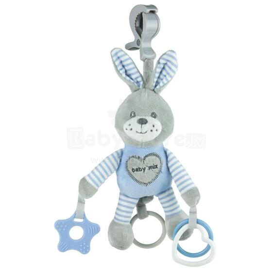 BabyMix Rabbit Art.40843 Игрушка мягкая на коляску с вибрацией