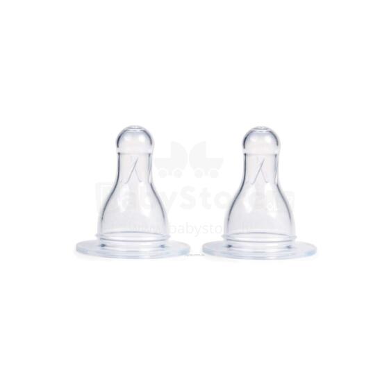 Canpol Babies Art.18/118 Silicone soother for porridge 2psc 6+m