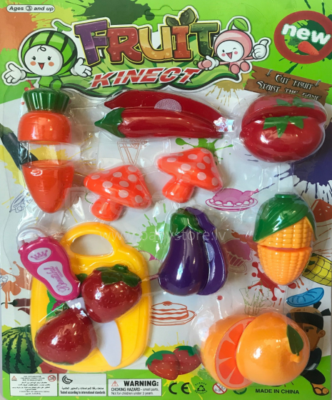 BebeBee Fruit Art.500284  Фрукты для детских игр