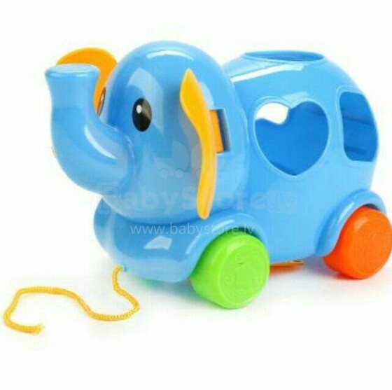 BebeBee Elephant Art.500241 Elevantide sorteerija mänguasi